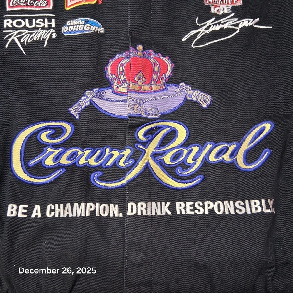 Crown Royal Racing Jacket with Logos - Picture 5 of 6